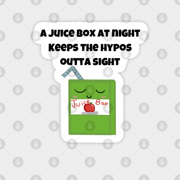 A Juice Box At Night Keeps The Hypos Outta Sight 2 Sticker by CatGirl101